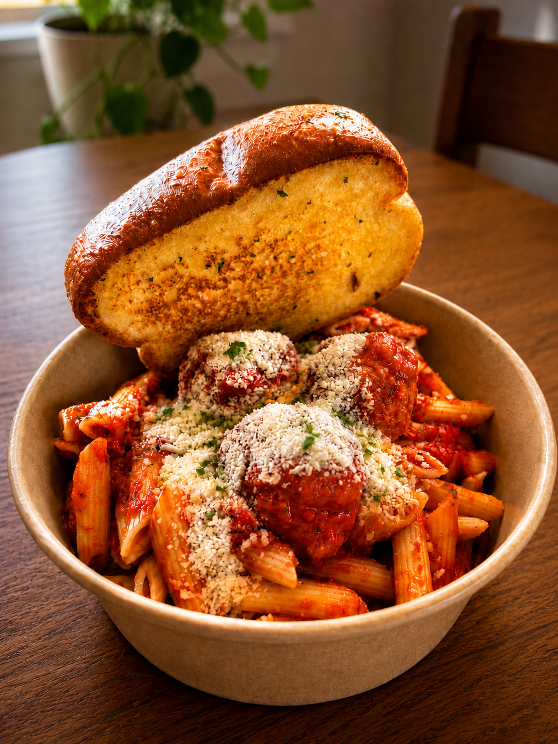 Meatball Marinara Bowl