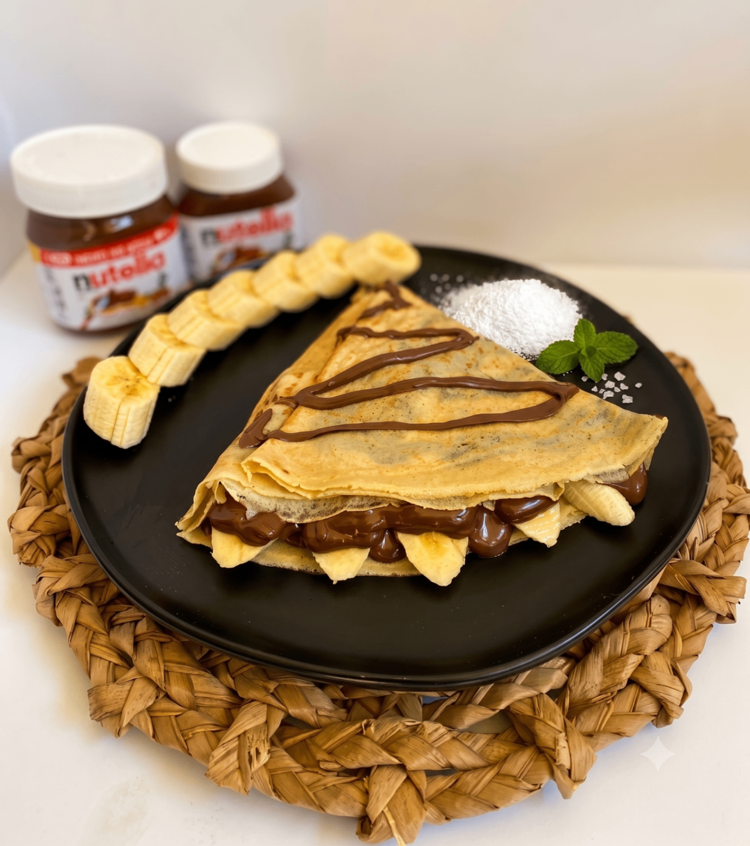 Banana Chocolate Crepe
